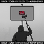 Ultra Sticker Freiburg kaufen – Vinyl Sticker für die Kurve, wetterfest – mit Teleskop-Applikator
