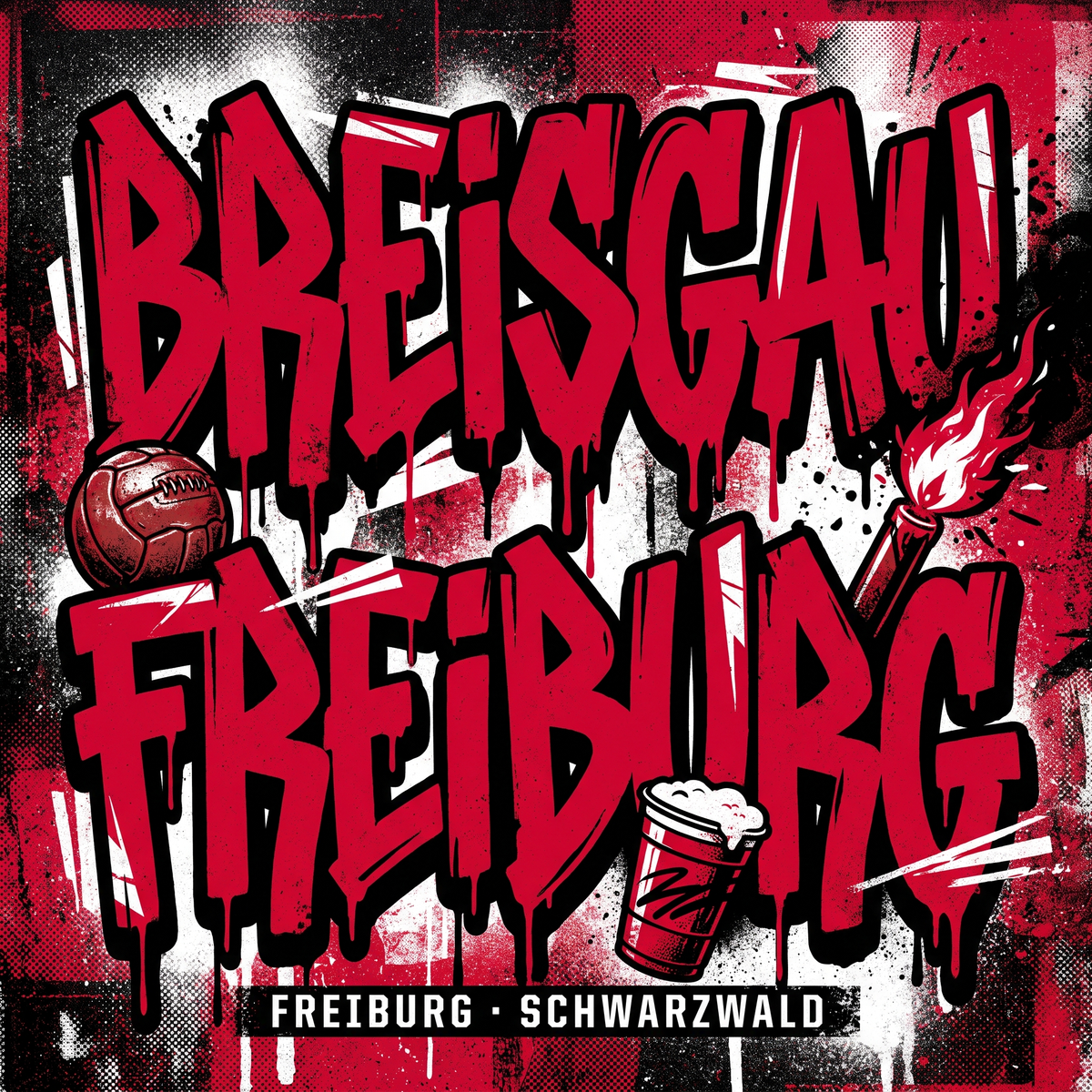 Freiburg Ultra Aufkleber kaufen – Vinyl Sticker für die Kurve, wetterfest