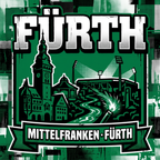 Fußball Aufkleber Fürth kaufen – Vinyl Sticker für die Kurve, wetterfest