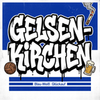 Gelsenkirchen Fußball Aufkleber kaufen – Vinyl Sticker für die Kurve, wetterfest