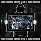 Ultra Sticker Hamburg kaufen – Vinyl Sticker für die Kurve, wetterfest