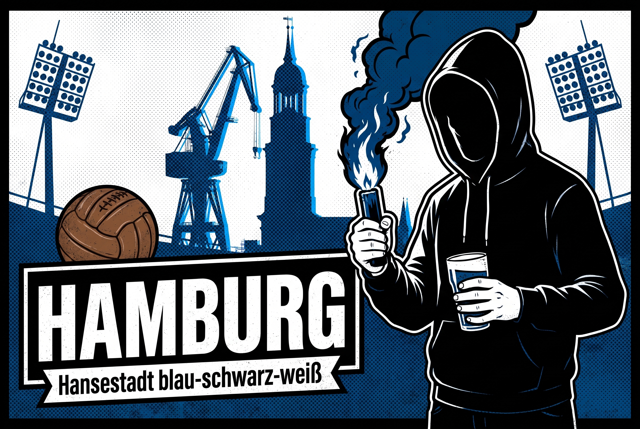 Hamburg Ultra Sticker kaufen – Vinyl Sticker für die Kurve, wetterfest