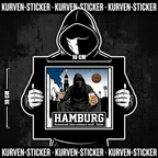 Hamburg Ultra Aufkleber kaufen – Vinyl Sticker für die Kurve, wetterfest