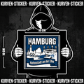 Hamburg Fußball Sticker kaufen – Vinyl Sticker für die Kurve, wetterfest