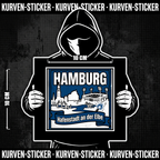 Hamburg Fußball Sticker kaufen – Vinyl Sticker für die Kurve, wetterfest
