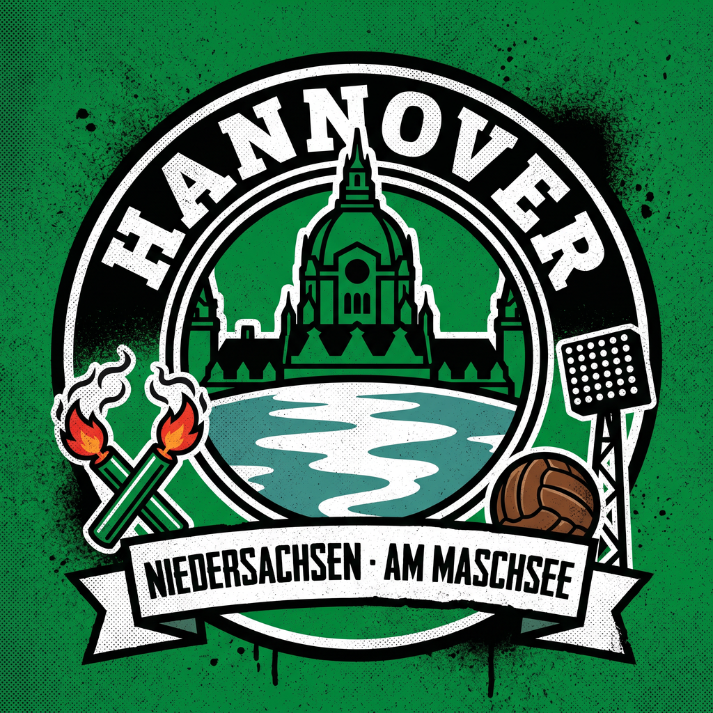 Hannover Ultra Aufkleber kaufen – Vinyl Sticker für die Kurve, wetterfest