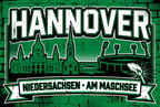 Hannover Fußball Sticker kaufen – Vinyl Sticker für die Kurve, wetterfest