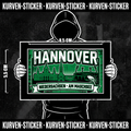 Hannover Fußball Sticker kaufen – Vinyl Sticker für die Kurve, wetterfest