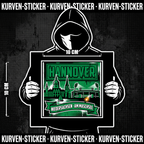 Hannover Fußball Aufkleber kaufen – Vinyl Sticker für die Kurve, wetterfest