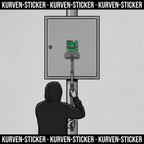 Fußball Aufkleber Hannover kaufen – Vinyl Sticker für die Kurve, wetterfest – mit Sticker-Aufkleberstab