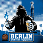 Fußball Aufkleber Berlin West kaufen – Vinyl Sticker für die Kurve, wetterfest
