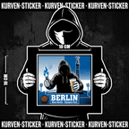 Fußball Aufkleber Berlin West kaufen – Vinyl Sticker für die Kurve, wetterfest