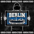 Berlin West Fußball Aufkleber kaufen – Vinyl Sticker für die Kurve, wetterfest