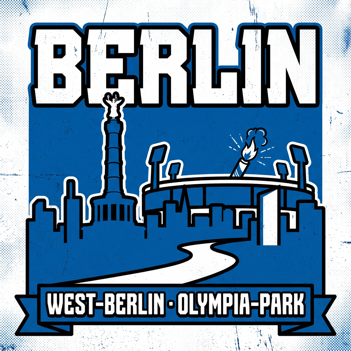 Berlin West Ultra Aufkleber kaufen – Vinyl Sticker für die Kurve, wetterfest