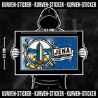 Fußball Jena Aufkleber kaufen – Vinyl Sticker für die Kurve, wetterfest