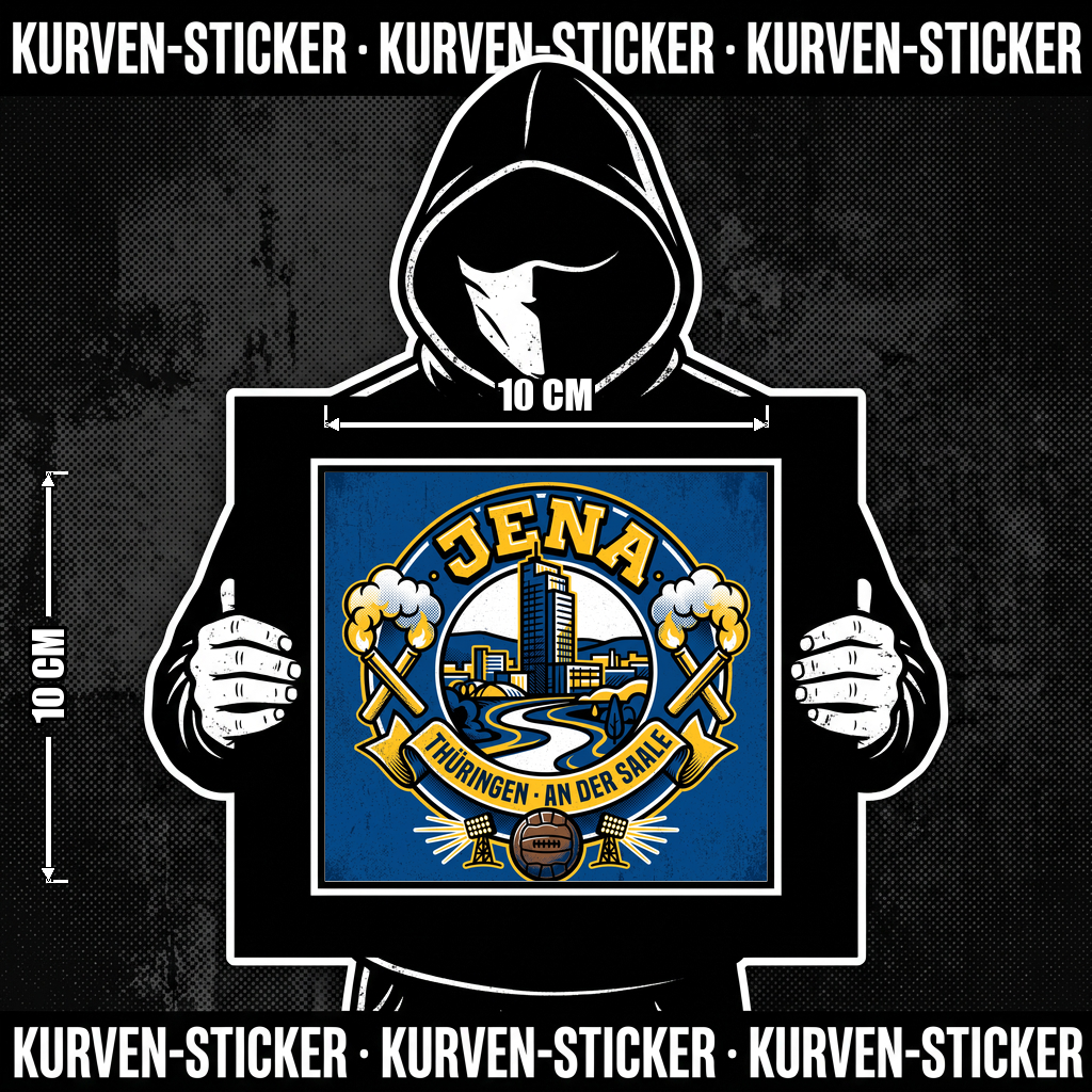 Ultra Aufkleber Jena kaufen – Vinyl Sticker für die Kurve, wetterfest