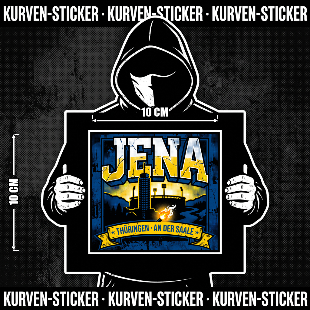Ultra Sticker Jena kaufen – Vinyl Sticker für die Kurve, wetterfest