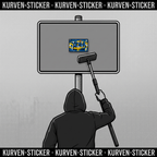 Jena Ultra Sticker kaufen – Vinyl Sticker für die Kurve, wetterfest – mit Teleskop-Applikator