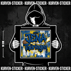 Jena Fußball Sticker kaufen – Vinyl Sticker für die Kurve, wetterfest
