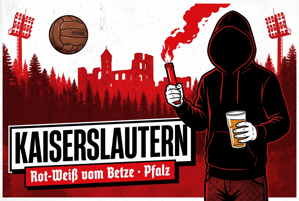 Kaiserslautern Ultra Sticker kaufen – Vinyl Sticker für die Kurve, wetterfest