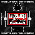 Fan Sticker Kaiserslautern für den Block kaufen – Vinyl Sticker wetterfest