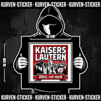 Kaiserslautern Fußball Sticker kaufen – Vinyl Sticker für die Kurve, wetterfest