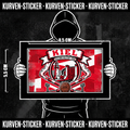 Fußball Aufkleber Kiel kaufen – Vinyl Sticker für die Kurve, wetterfest