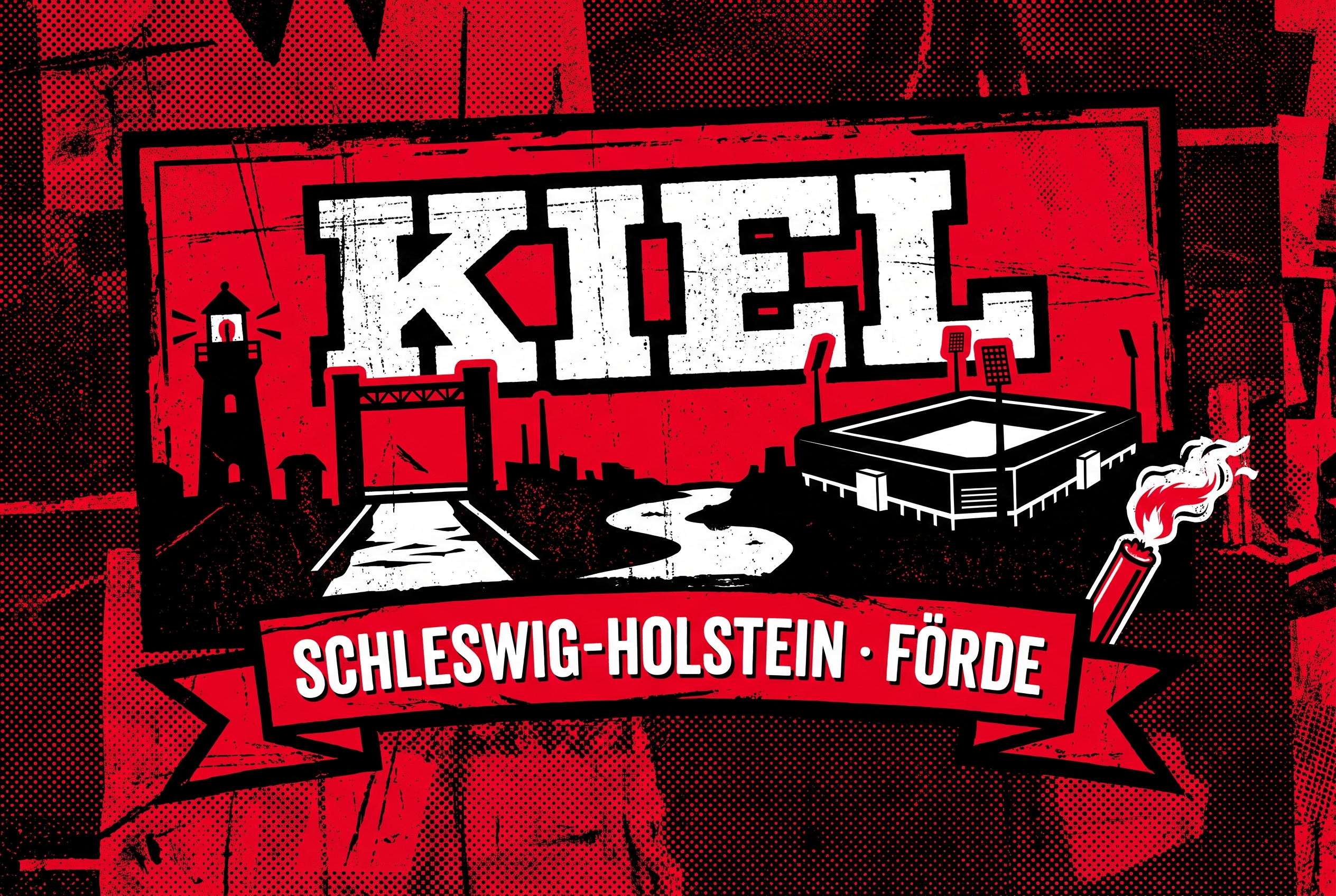 Kiel Ultra Aufkleber kaufen – Vinyl Sticker für die Kurve, wetterfest