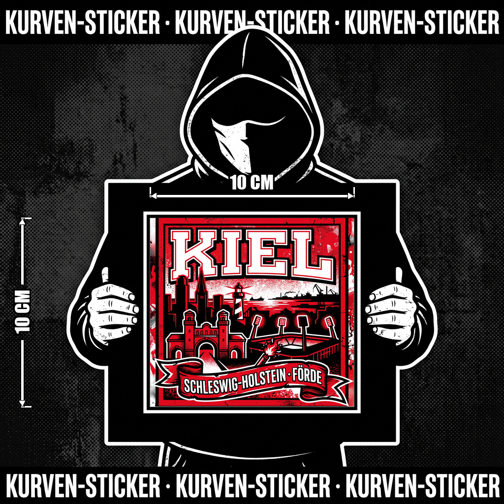 Ultra Sticker Kiel kaufen – Vinyl Sticker für die Kurve, wetterfest