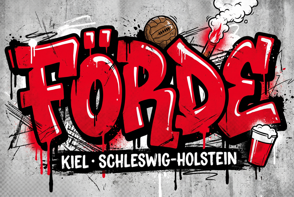 Fußball Sticker Kiel kaufen – Vinyl Sticker für die Kurve, wetterfest