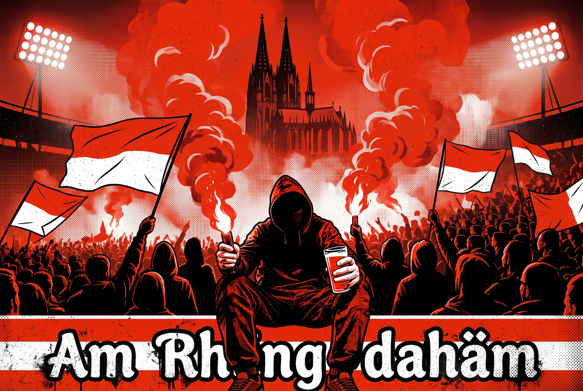 Fußball Sticker Köln kaufen – Vinyl Sticker für die Kurve, wetterfest