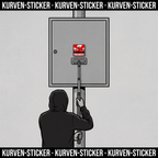 Köln Fußball Sticker kaufen – Vinyl Sticker für die Kurve, wetterfest – mit Sticker-Aufkleberstab