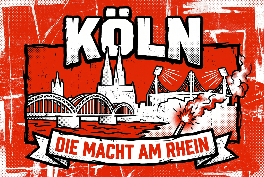Ultra Sticker Köln kaufen – Vinyl Sticker für die Kurve, wetterfest
