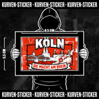 Ultra Sticker Köln kaufen – Vinyl Sticker für die Kurve, wetterfest