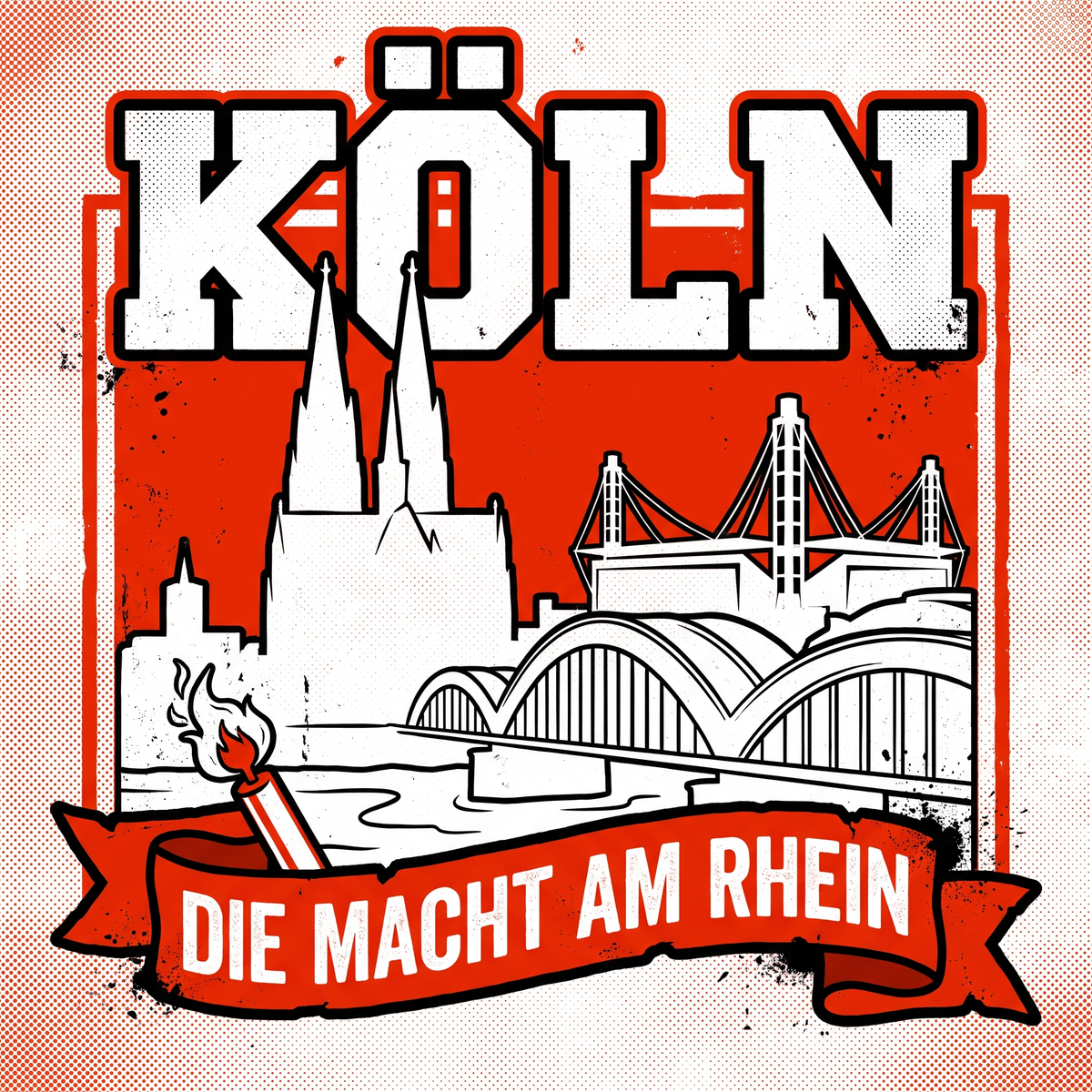 Ultra Aufkleber Köln kaufen – Vinyl Sticker für die Kurve, wetterfest