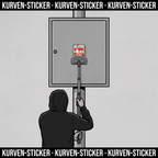 Ultra Aufkleber Köln kaufen – Vinyl Sticker für die Kurve, wetterfest – mit Vinyl-Stickerstab