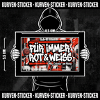 Köln Fußball Aufkleber kaufen – Vinyl Sticker für die Kurve, wetterfest