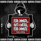 Fan Sticker Köln für den Block kaufen – Vinyl Sticker wetterfest