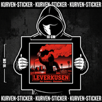 Leverkusen Ultra Aufkleber kaufen – Vinyl Sticker für die Kurve, wetterfest