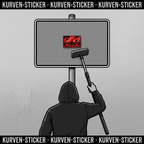 Ultra Leverkusen Aufkleber kaufen – Vinyl Sticker für die Kurve, wetterfest – mit Teleskop-Applikator