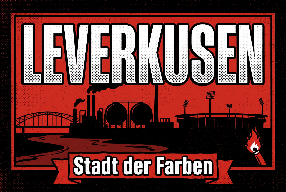 Ultra Sticker Leverkusen kaufen – Vinyl Sticker für die Kurve, wetterfest