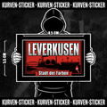 Ultra Sticker Leverkusen kaufen – Vinyl Sticker für die Kurve, wetterfest