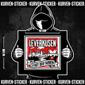 Leverkusen Ultra Sticker kaufen – Vinyl Sticker für die Kurve, wetterfest