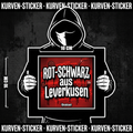 Fußball Sticker Leverkusen kaufen – Vinyl Sticker für die Kurve, wetterfest