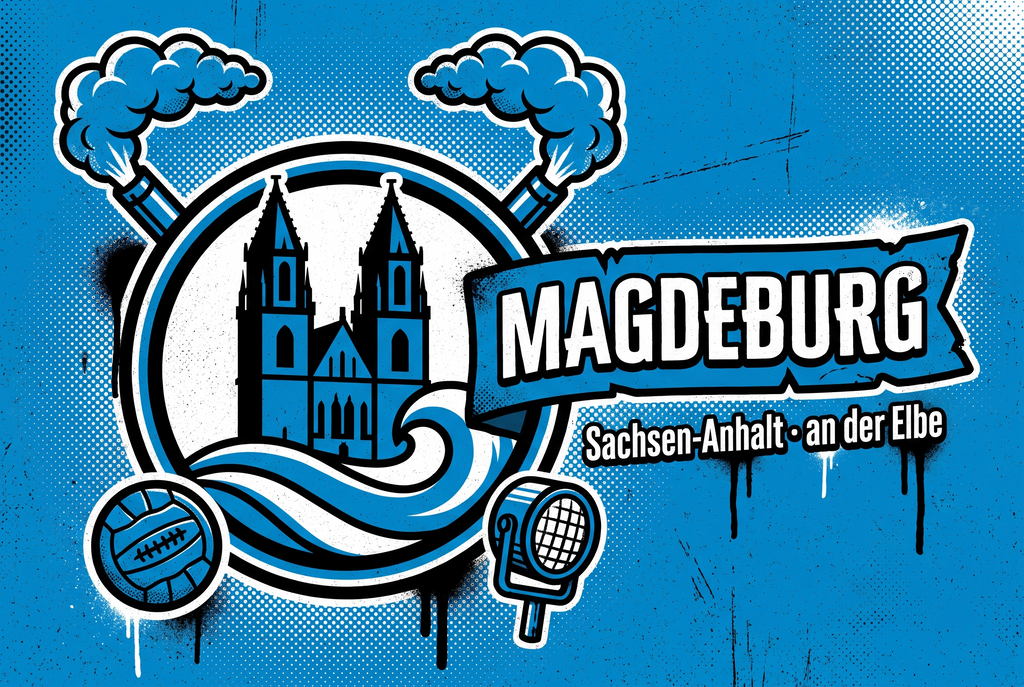 Ultra Sticker Magdeburg kaufen – Vinyl Sticker für die Kurve, wetterfest