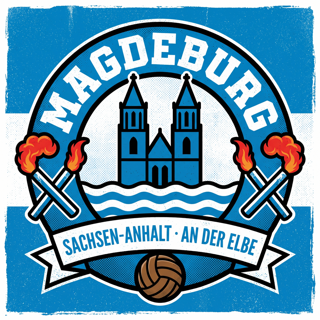 Magdeburg Fußball Sticker kaufen – Vinyl Sticker für die Kurve, wetterfest