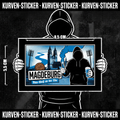 Magdeburg Ultra Aufkleber kaufen – Vinyl Sticker für die Kurve, wetterfest