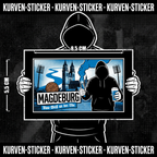 Magdeburg Ultra Aufkleber kaufen – Vinyl Sticker für die Kurve, wetterfest