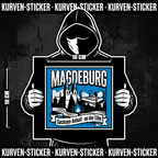 Magdeburg Fußball Aufkleber kaufen – Vinyl Sticker für die Kurve, wetterfest