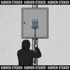 Magdeburg Fußball Aufkleber kaufen – Vinyl Sticker für die Kurve, wetterfest – mit Vinyl-Stickerstab
